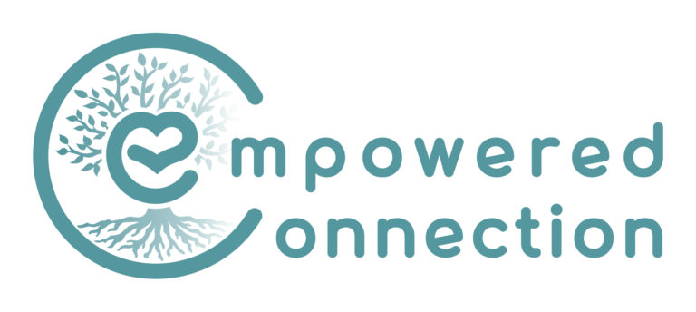 Empowered Connection Full Lockup Teal