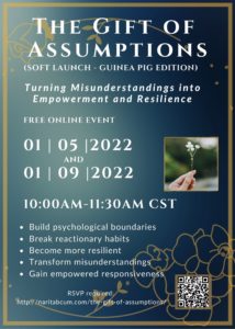 The Gift of Assumptions Flyer